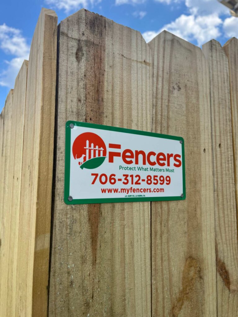 Fence contractors in Georgia